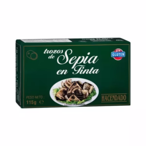 Kawałki mątwy w atramencie - Sepia en tinta 115 g