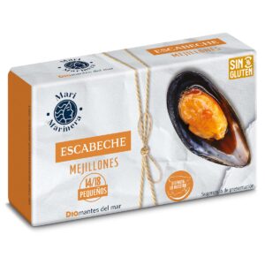 Omułki w sosie escabeche 14/18 sztuk Dia Mari Marinera 69 g